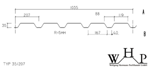 Trapezprofil TYP 35 207