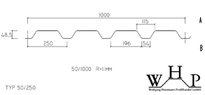 Trapezprofil TYP 50 250